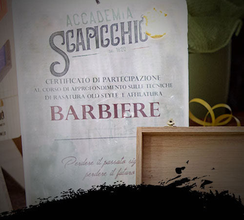 Barber Diploma: Authentic Training with Scapicchio